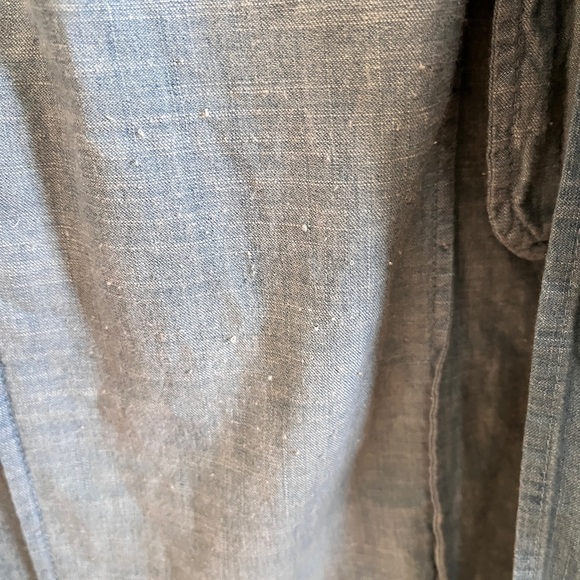 Jack denim cotton vest with zippers size small S - Picture 6 of 8